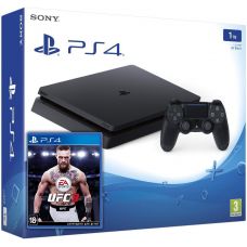 Sony Playstation 4 Slim 1Tb + UFC 3 (російська версія)