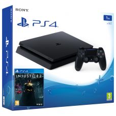 Sony Playstation 4 Slim 1Tb + Injustice 2 (русская версия)