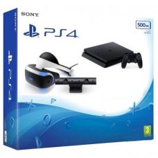 Sony Playstation 4 Slim 500Gb + PlayStation VR + Камера