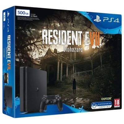 Sony Playstation 4 Slim 500Gb + Resident Evil 7: Biohazard (русская версия)