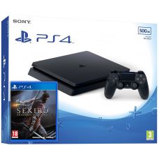 Sony Playstation 4 Slim 500Gb + Sekiro: Shadows Die Twice (російська версія)