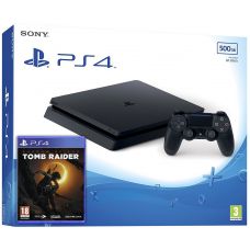 Sony Playstation 4 Slim 500Gb + Shadow of the Tomb Raider (русская версия)