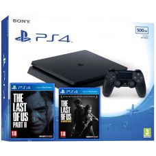 Sony Playstation 4 Slim 500Gb + The Last of Us + The Last of Us Part II (російська версія)