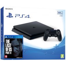 Sony Playstation 4 Slim 500Gb + The Last of Us Part II (русская версия)