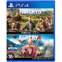 Far Cry 4 + Far Cry 5 (русская версия) (PS4)
