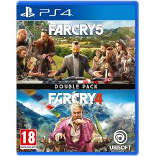 Far Cry 4 (русская версия) + Far Cry 5 (английская версия) (PS4)