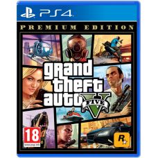 GTA V Premium Edition (русские субтитры) (PS4)