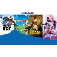 Mega Pack 2020: Astro Bot Rescue Mission + Everybody's Golf VR + Moss + Blood & Truth VR (ваучер на скачивание) (русская версия) (PS4)