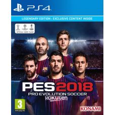 Pro Evolution Soccer 2018 Legendary Edition (русская версия) (PS4)