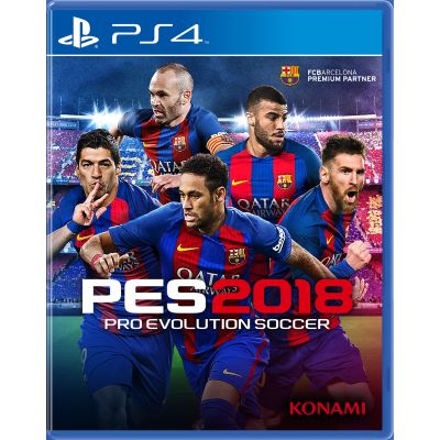Pro Evolution Soccer 2018 (русская версия) (PS4)