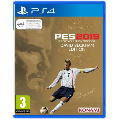 Pro Evolution Soccer 2019 David Beckham Edition (русская версия) (PS4)