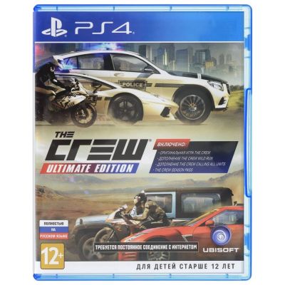 The Crew. Ultimate Edition (русская версия) (PS4)