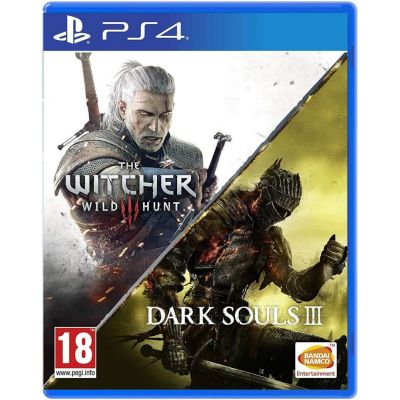 The Witcher 3: Wild Hunt (английская версия) + Dark Souls III (русская версия) (PS4)