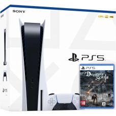 Sony PlayStation 5 White 825Gb + Demon's Souls (російська версія)