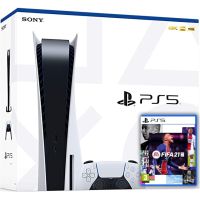 Sony PlayStation 5 White 825Gb + FIFA 21 (русская версия)