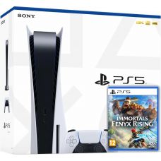Sony PlayStation 5 White 825Gb + Immortals Fenyx Rising (російська версія)
