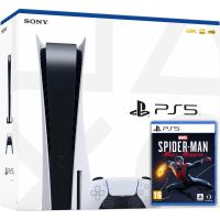 Sony PlayStation 5 White 825Gb + Marvel's Spider-Man: Miles Morales (російська версія)