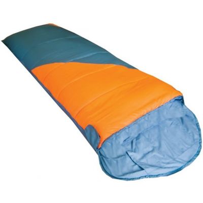Спальный мешок Fluff оранжевый/серый L
