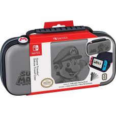 Чехол Deluxe Travel Case (Super Mario Gray) (Nintendo Switch/ Switch Lite/ Switch OLED model)