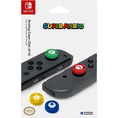 Hori Joy-Con Analog Caps (Super Mario) for Nintendo Switch (NSW-036U)