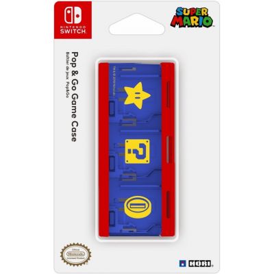 Hori Push Card Case (Mario) Officially Licensed by Nintendo