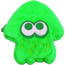 Hori Splatoon 2 Squid Plush Pouch (Neon Green) для Nintendo Switch
