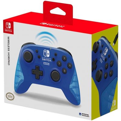 Hori Wireless HORIPAD (Blue) для Nintendo Switch Officially Licensed by Nintendo (NSW-174U)