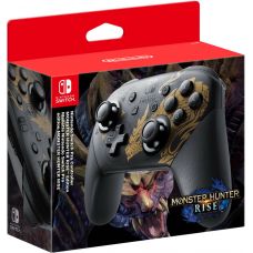 Контроллер Nintendo Switch Pro Monster Hunter Rise Edition (Black/Gold)