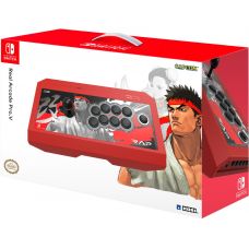 Hori Real Arcade Pro. V (Street Fighter Ryu Edition) for Nintendo Switch (NSW-201U)