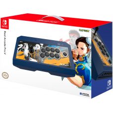 Аркадный стик Hori Real Arcade Pro. V Street Fighter Chun-Li Edition (NSW-202U) для Nintendo Switch Officially Licensed by Nintendo & Capcom