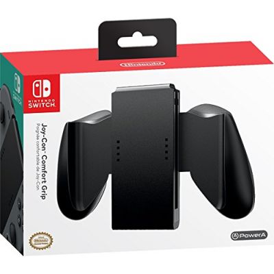PowerA Joy-Con Comfort Grip (Black) для Nintendo Switch