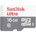 Карта памяти SanDisk Ultra microSDHC UHS-I 16GB (SDSQUNS-016G-GN3MN)  фото  - 0