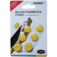 Silicon Thumbstick Cover (Yellow) for Nintendo Switch\Lite (6 шт.)