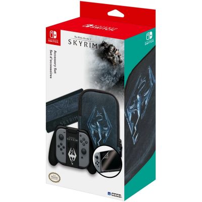 Hori The Elder Scrolls V Skyrim Limited Edition Accessory Set для Nintendo Switch Officially Licensed by Nintendo & Bethesda