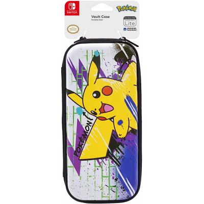 Hori Vault Case (Pikachu) for Nintendo Switch Lite Officially Licensed by Nintendo