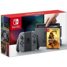 Nintendo Switch Gray + Гра Mortal Kombat 11 (російські субтитри)