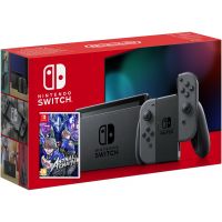Nintendo Switch Gray (Upgraded version) + Игра Astral Chain (русская версия)