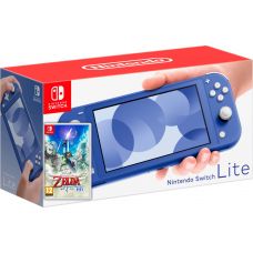 Nintendo Switch Lite Blue + Игра The Legend of Zelda: Skyward Sword HD (русская версия)