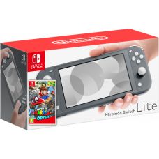 Nintendo Switch Lite Gray + Игра Super Mario Odyssey (русская версия)
