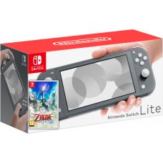 Nintendo Switch Lite Gray + Игра The Legend of Zelda: Skyward Sword HD (русская версия)