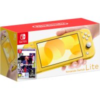 Nintendo Switch Lite Yellow + Игра FIFA 21 Legacy Edition (русская версия)