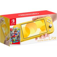 Nintendo Switch Lite Yellow + Игра Super Mario Odyssey (русская версия)