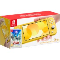 Nintendo Switch Lite Yellow + Игра The Legend of Zelda: Skyward Sword HD (русская версия)
