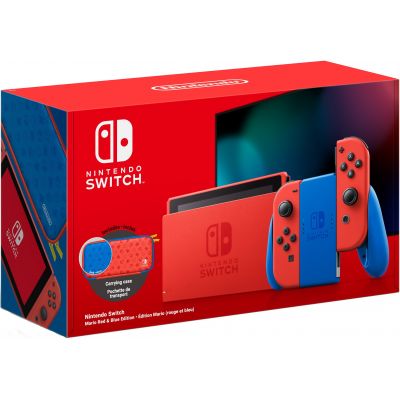 Nintendo Switch Mario Red & Blue Edition (Upgraded version)