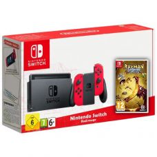 Nintendo Switch Red-Rouge + Гра Rayman Legends: Definitive Edition