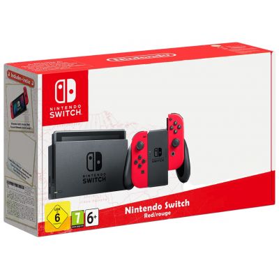 Nintendo Switch Red-Rouge 