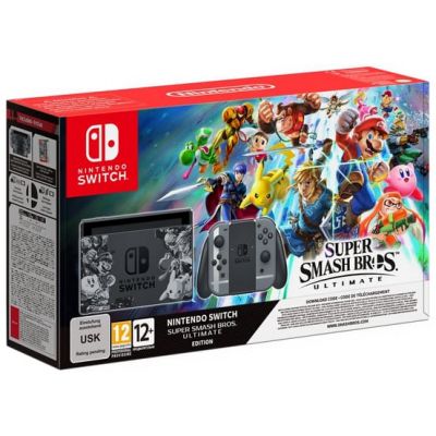 Nintendo Switch Super Smash Bros. Ultimate Limited Edition + Игра Super Smash Bros. Ultimate