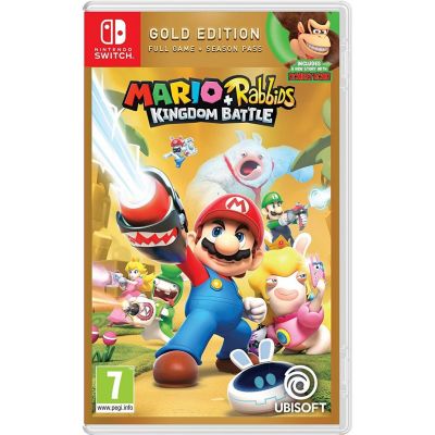 Mario + Rabbids Kingdom Battle Gold Edition (русская версия) (Nintendo Switch)