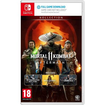 Mortal Kombat 11 Aftermath Kollection (русская версия) (ваучер на скачивание) (Nintendo Switch)