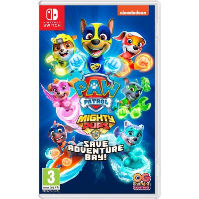 Paw Patrol: Mighty Pups Save Adventure Bay! (русская версия) (Nintendo Switch)